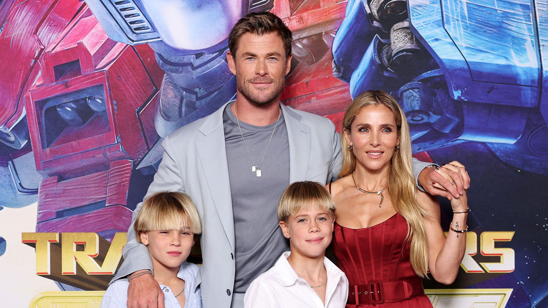 Chris Hemsworth’s look-alike twin sons look so grown up during rare moment in the spotlight — photos