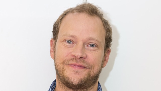 robert webb in check shirt 