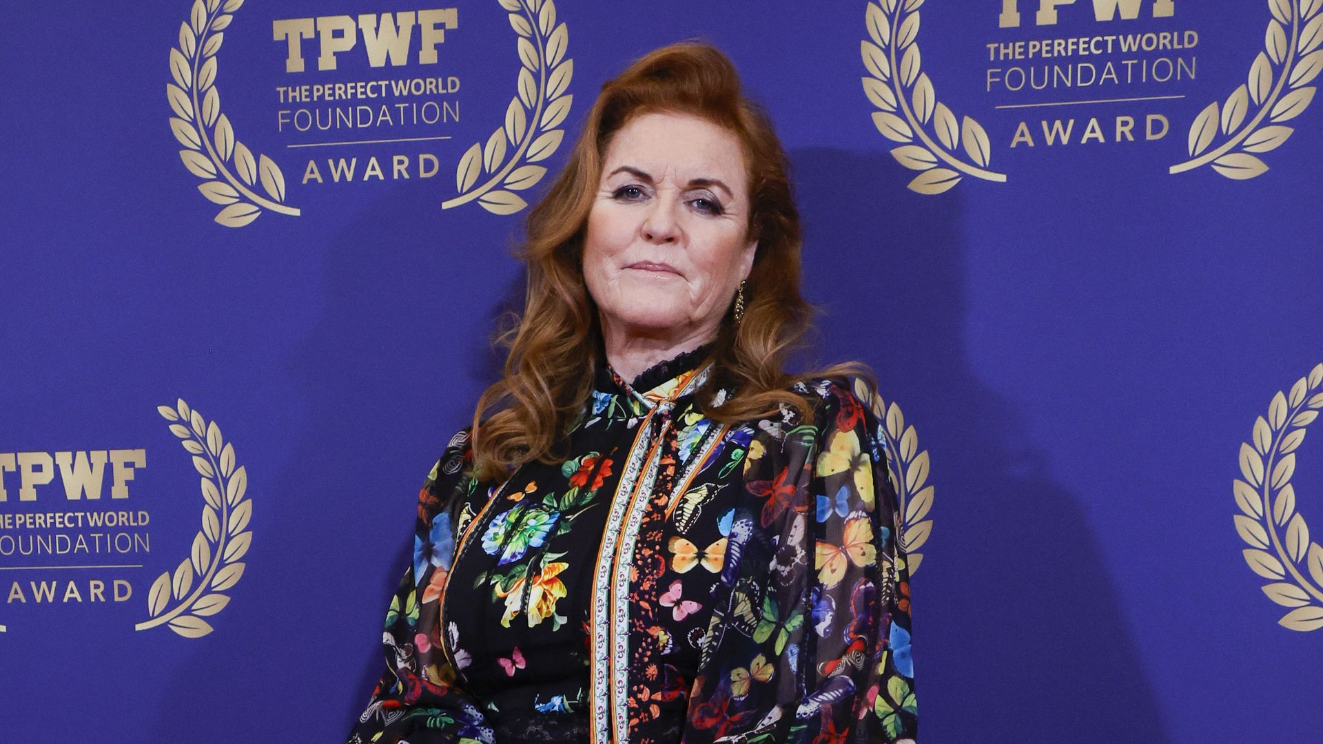 Sarah Ferguson at The Perfect World Foundation Awards