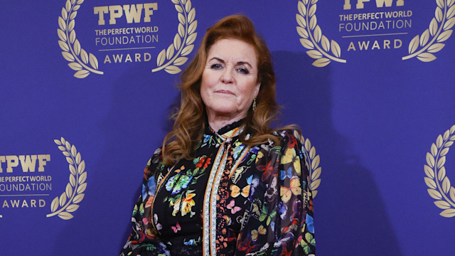 Sarah Ferguson at The Perfect World Foundation Awards