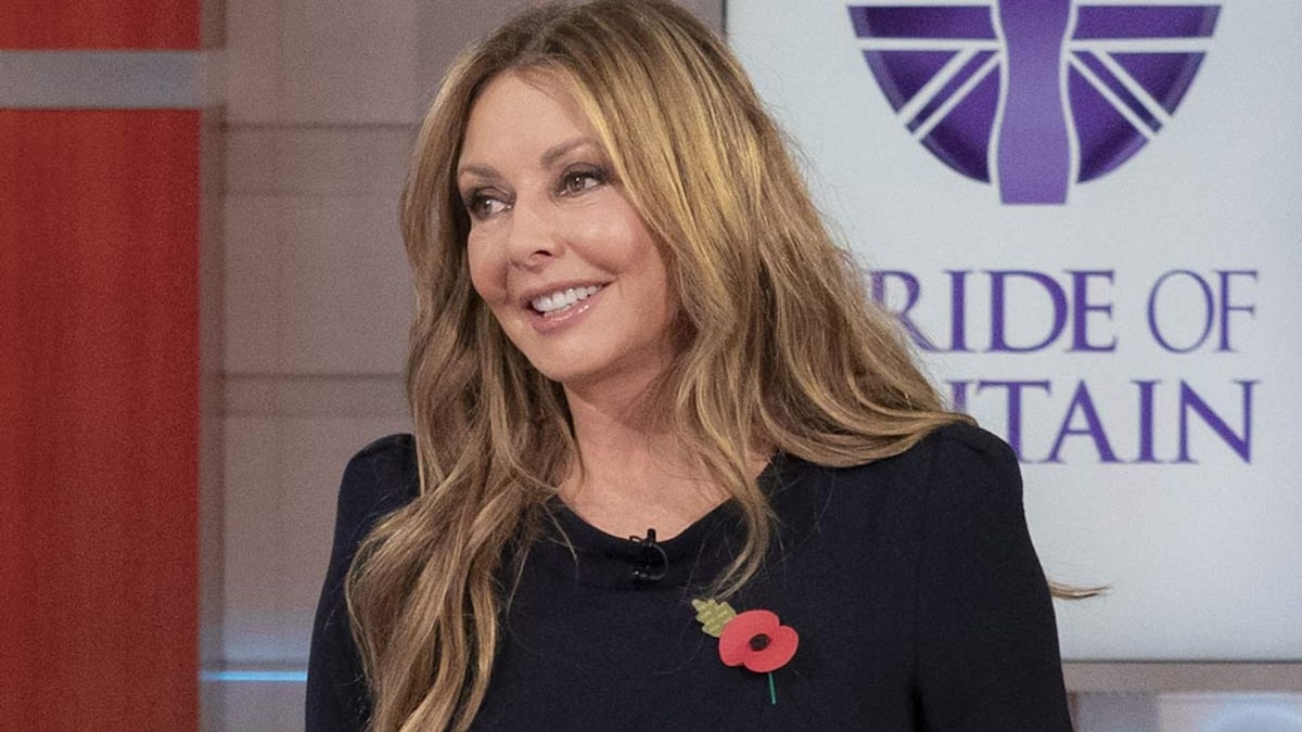 Carol Vorderman Stuns Gmb Viewers In Curve Hugging Bodycon Dress Hello