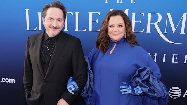 melissa mccarthy ben falcone the little mermaid premiere