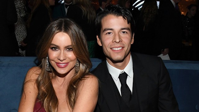 Sofia Vergara and Manolo Gonzalez-Ripoll Vergara attends The 2020 InStyle And Warner Bros. 77th Annual Golden Globe Awards Post-Party at The Beverly Hilton Hotel on January 05, 2020 in Beverly Hills, California