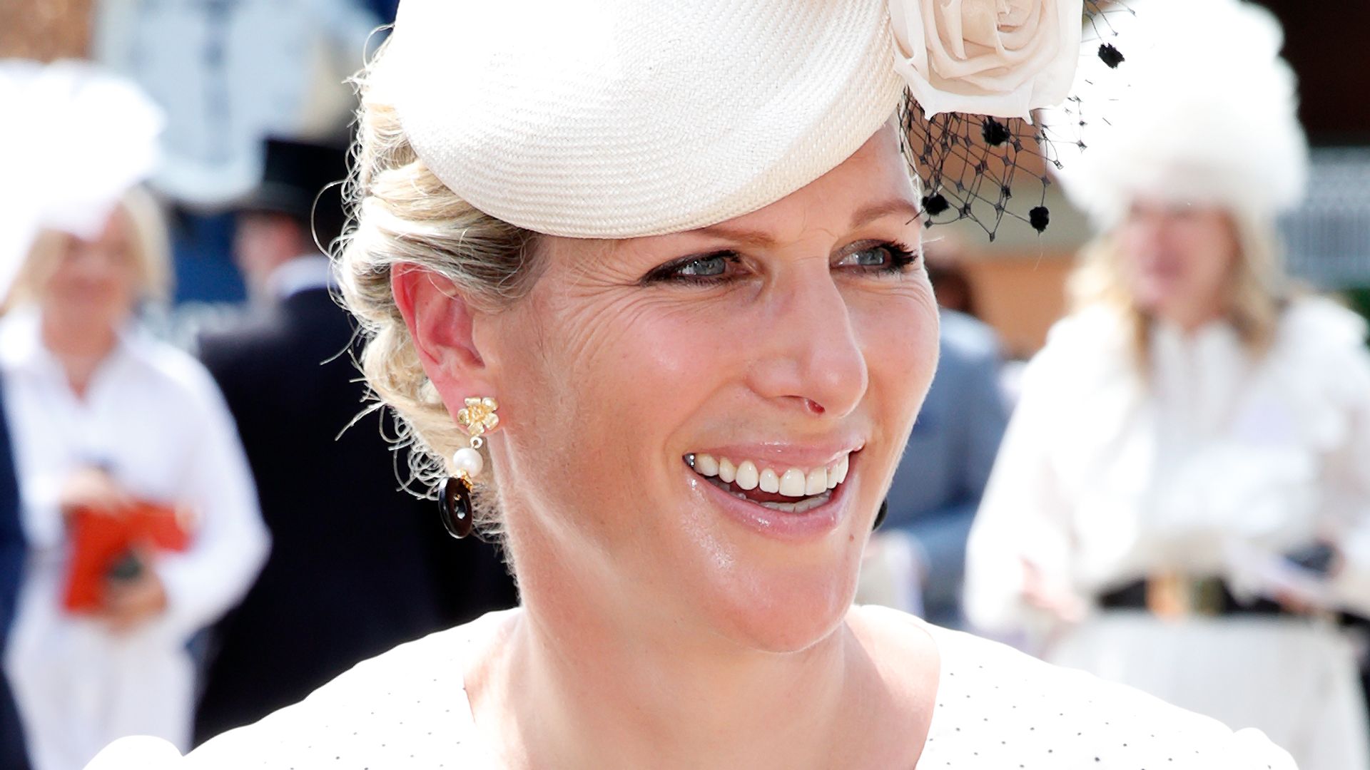 Zara Tindall is a modern-day Disney Princess in glittering new puff sleeve dress