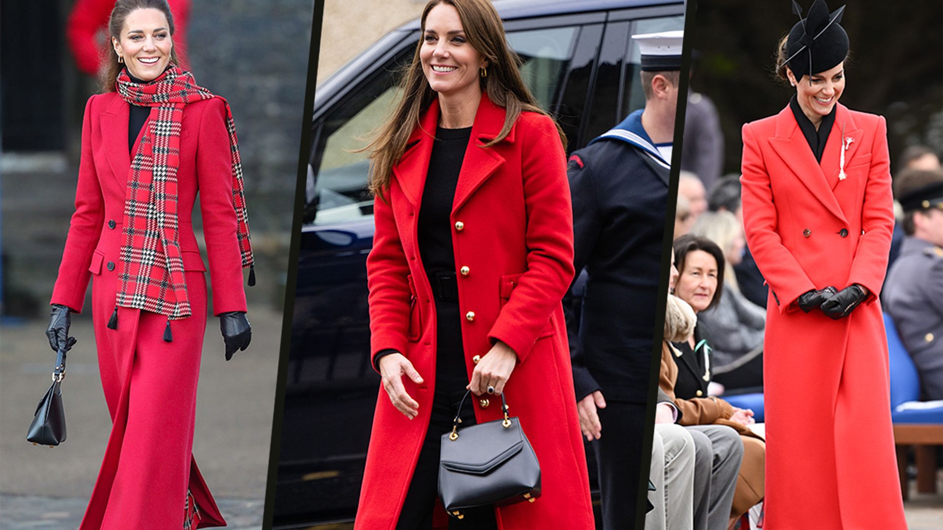 Kate Middleton's Favorite Red Wool Coats: Shop Similar