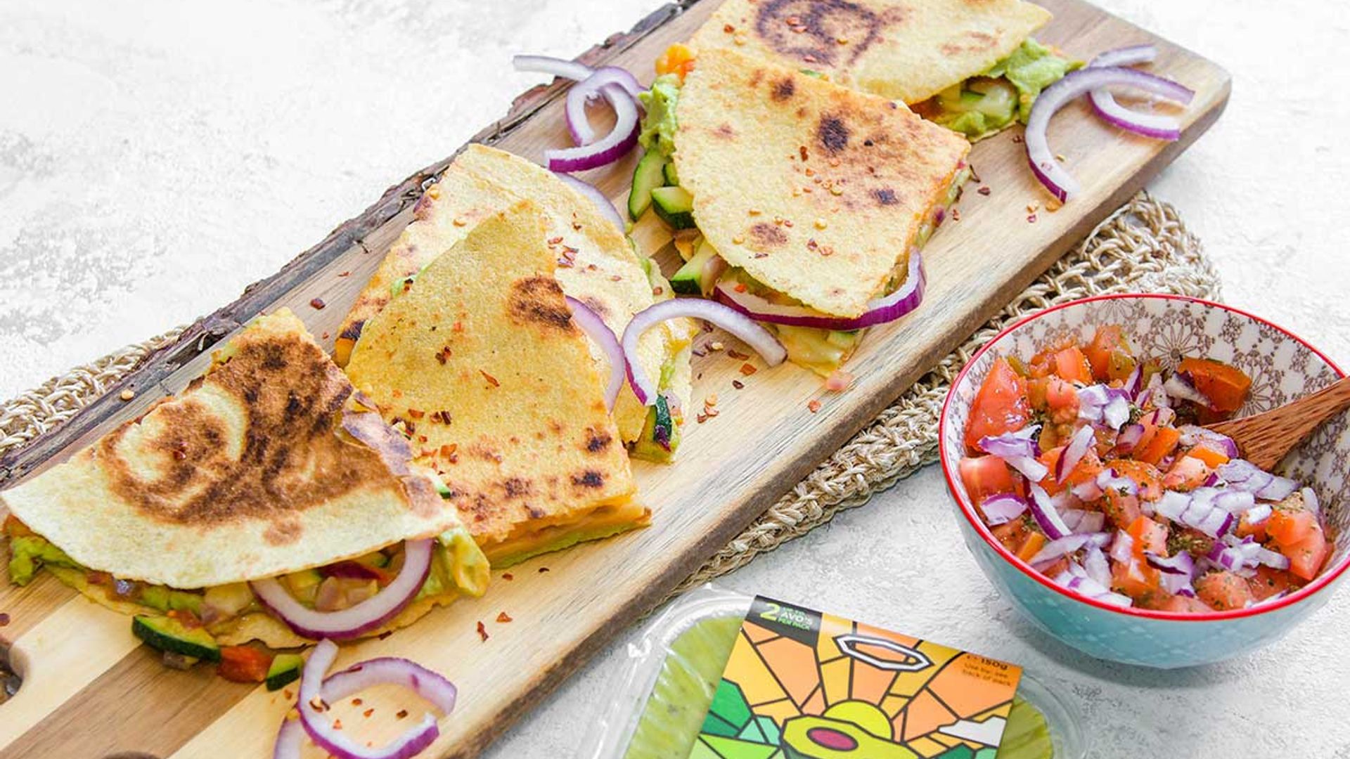 Who fancies Mexican food tonight? We have the perfect quesadilla recipe & it's super quick 