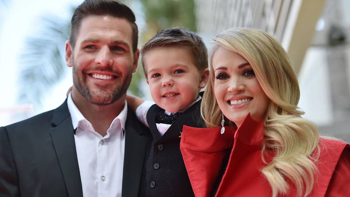 Carrie Underwood reveals son&rsquo;s mishap in rare look inside private home