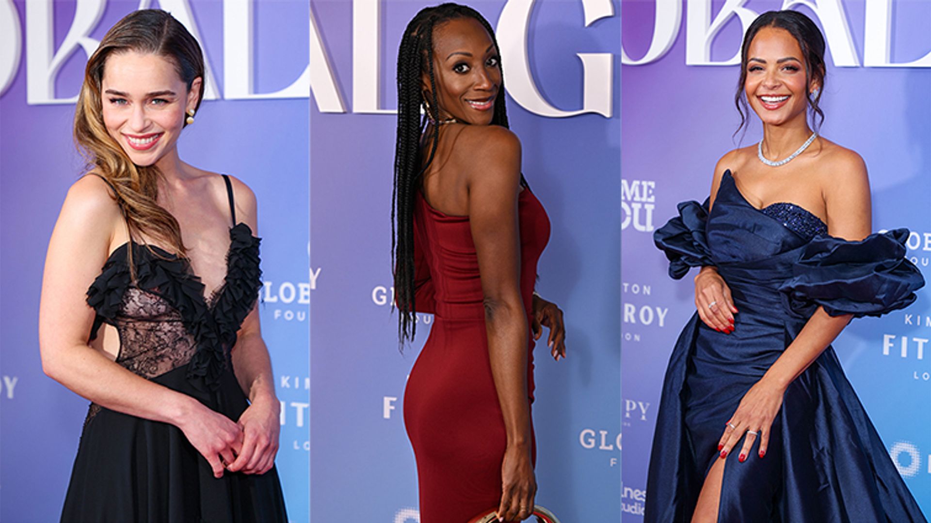 Global Gift Gala London 2025 Best dressed red carpet - Emilia Clarke, Christina Milian and Victoria Ekanoye