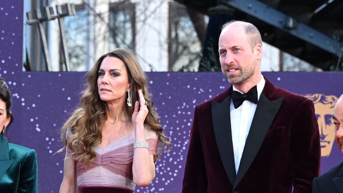 Prince William and Princess Kate's 'anxiety and tension' at BAFTAs was clear to see, says body language expert