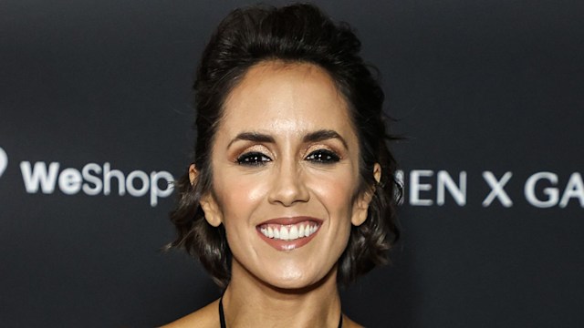 Janette Manrara attends the Julien Macdonald x Gabriela Gonzalez show in February