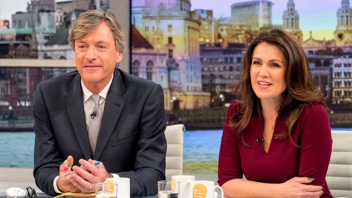 Richard Madeley Addresses Rumours Hes Replacing Piers Morgan As Co Host Of Good Morning Britain 7470