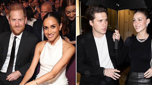 Prince Harry and Meghan Markle and Brooklyn Beckham and Nicola Peltz