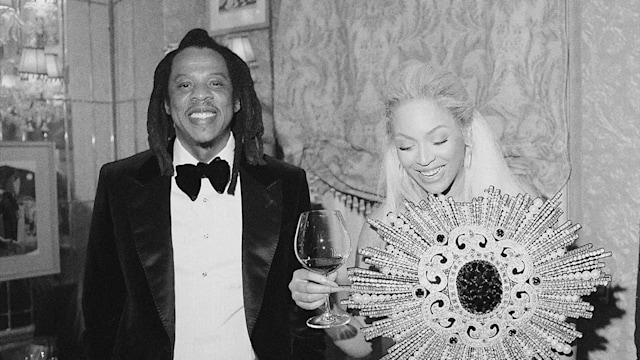 Beyonce and Jay Z having a fabulous night out