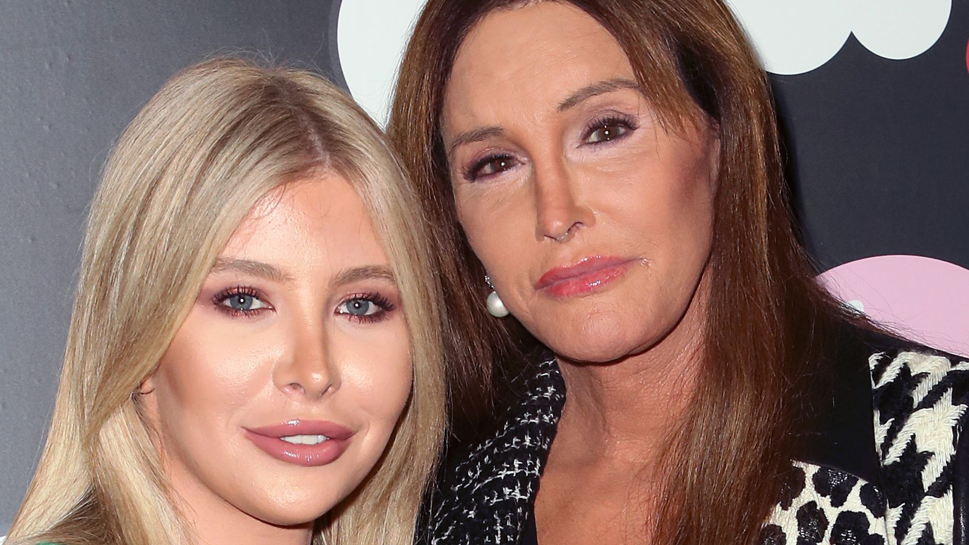 Sophia Hutchins and Caitlyn Jenner at the alice + olivia by Stacey Bendet x FriendsWithYou Collection LA launch party