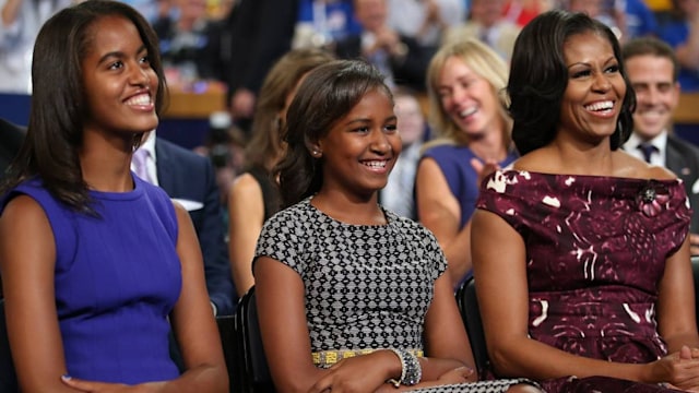 michelle obama daughters malia sasha