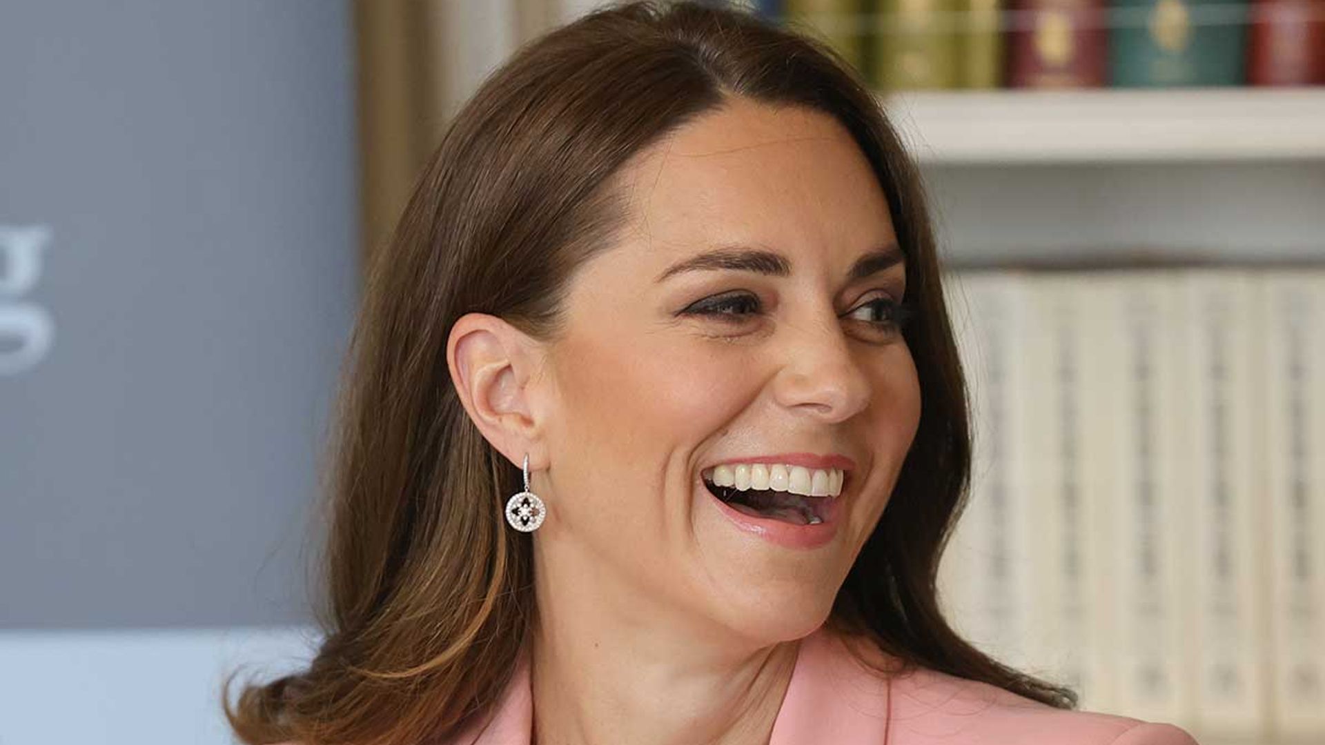 Kate Middleton Wears a Pink Power Suit for Her Latest Royal