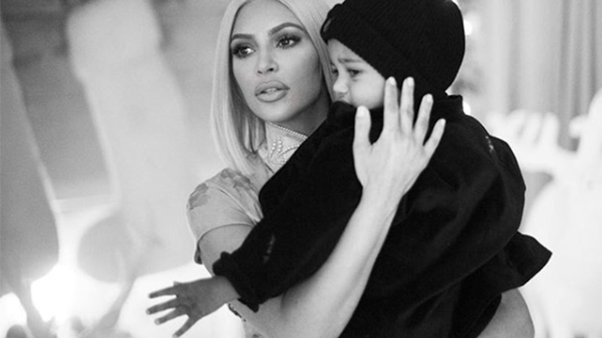 Kim Kardashian thanks hospital after Saint suffers pneumonia | HELLO!