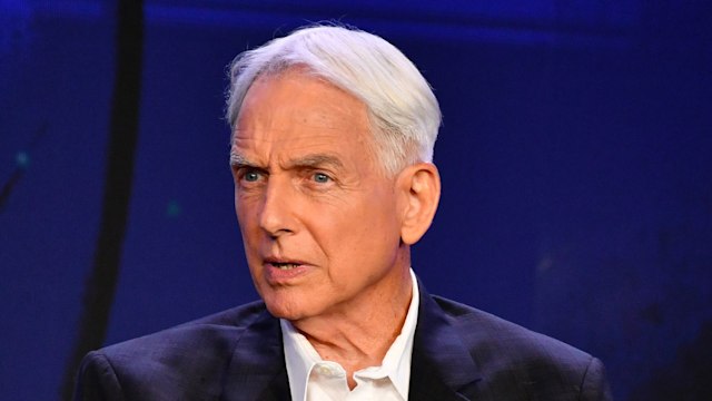 Mark Harmon speaks onstage at the "NCIS: Origins" Presentation Q&A during the CBS Network portion of the 2024 TCA Summer Press Tour at The Langham Huntington, Pasadena on July 13, 2024 in Pasadena, California