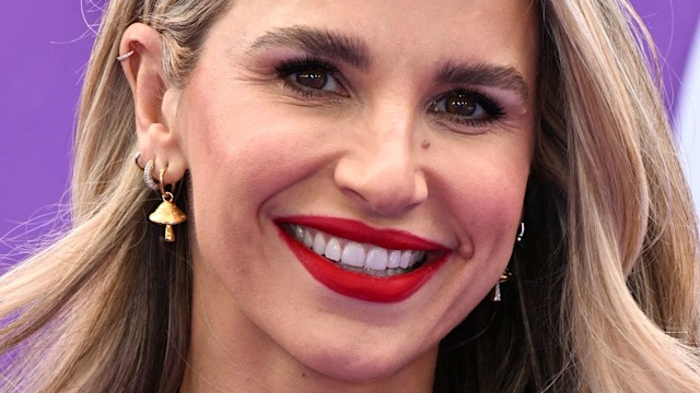 Vogue Williams attends the UK Premiere of "F1: The Academy" at Cineworld Leicester Square on May 27, 2025 in London, England. 