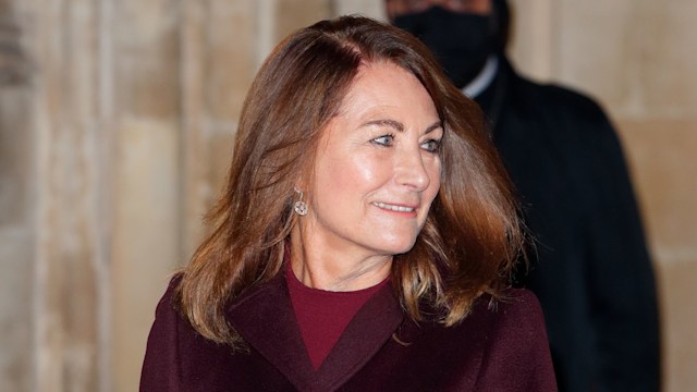 Carole Middleton at Christmas carol concert