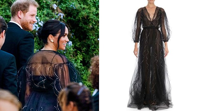 meghan markle valentino dress