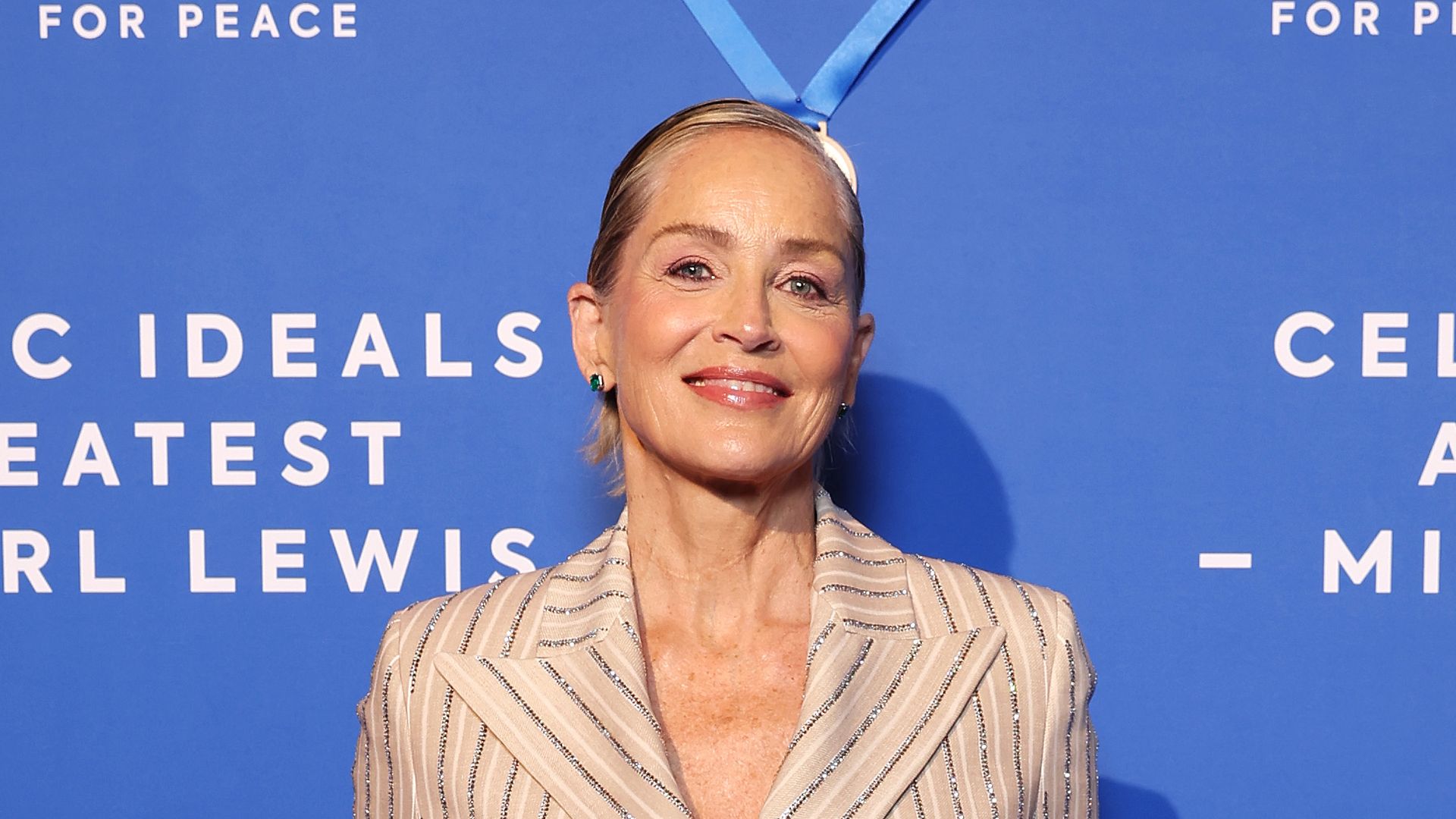 Sharon Stone works out in tiny bikini – and her figure looks incredible