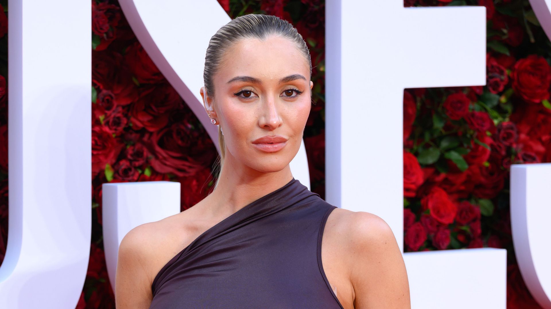 Sophie Habboo attends "The Roses" UK Premiere at the Odeon Luxe Leicester Square on August 28, 2025 in London, England
