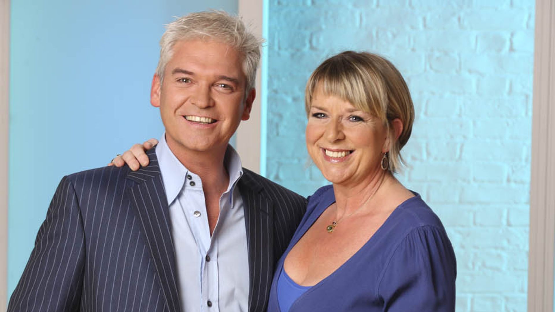 Phillip Schofield and Fern Britton on 'This Morning' TV Programme - 2008