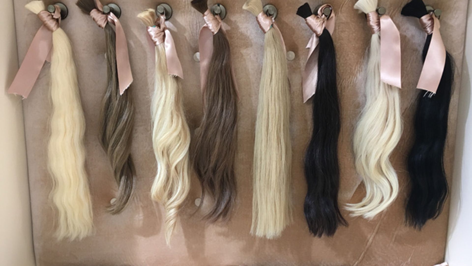 hair extensions different colours