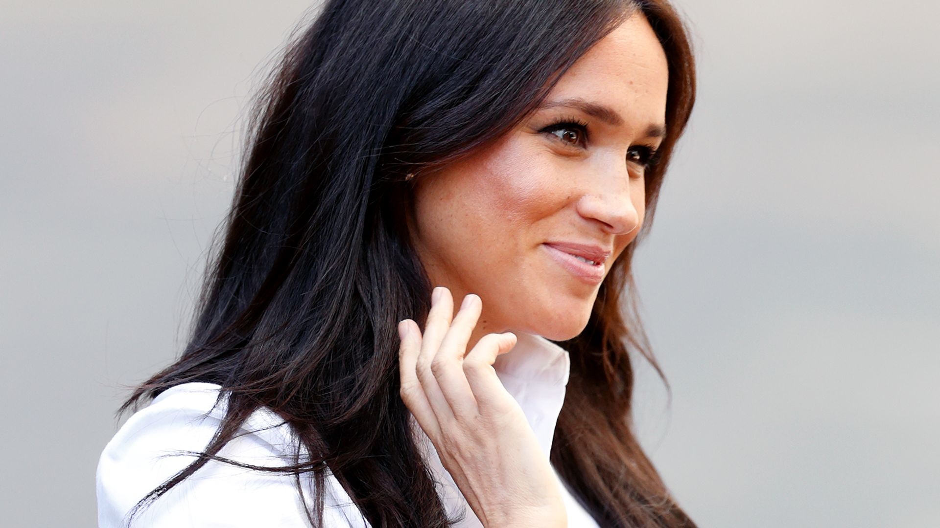 LONDON, UNITED KINGDOM - SEPTEMBER 12: (EMBARGOED FOR PUBLICATION IN UK NEWSPAPERS UNTIL 24 HOURS AFTER CREATE DATE AND TIME) Meghan, Duchess of Sussex launches the Smart Works capsule collection on September 12, 2019 in London, England. Created in September 2013 Smart Works exists to help unemployed women regain the confidence they need to succeed at job interviews and return to employment. (Photo by Max Mumby/Indigo/Getty Images)