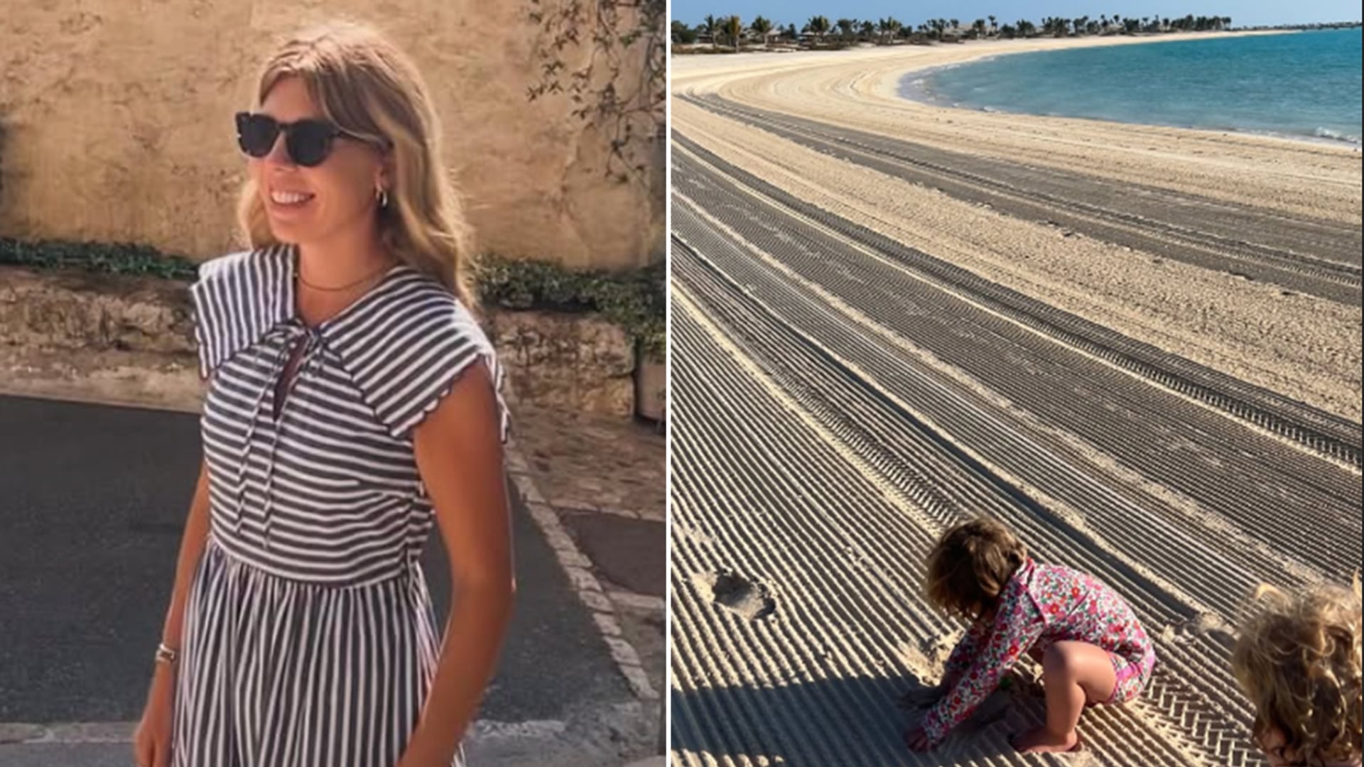 Carrie Johnson’s son Frankie has changed so much sporting blonde ringlets during lavish mystery holiday