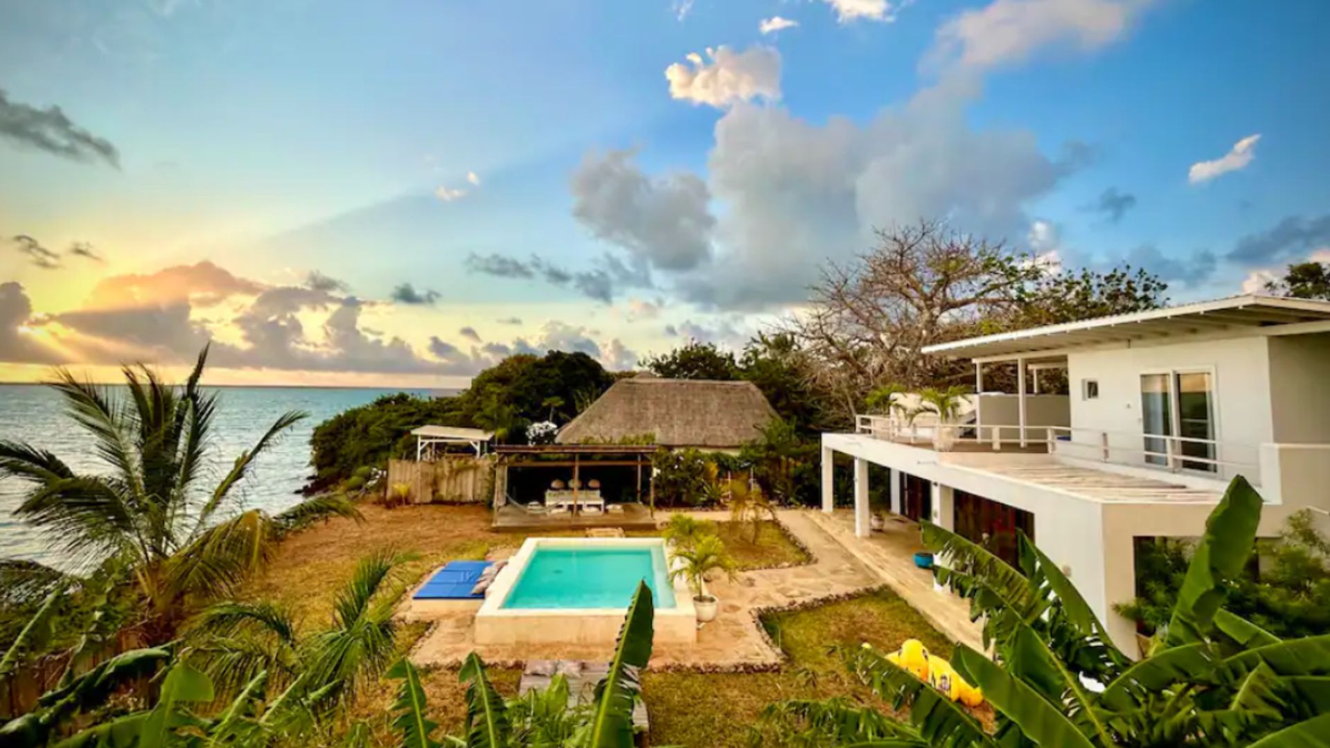 I've found the perfect Airbnb in Zanzibar - complete with monkeys roaming the tropical gardens