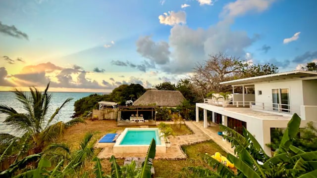 Kasa Pili in Fumba, Zanzibar - aerial shot 