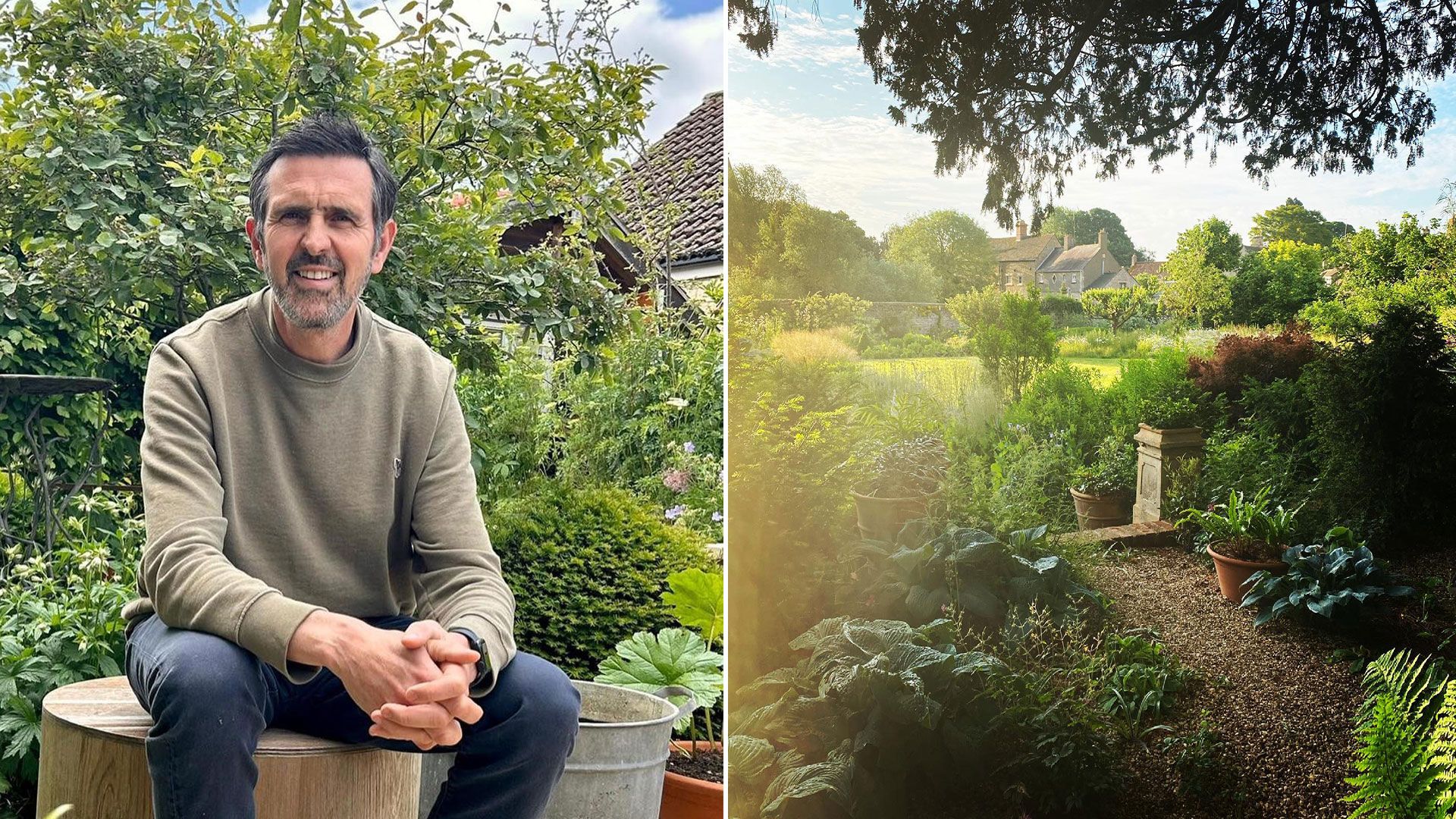 Gardeners' World star Adam Frost's lush garden at family farmhouse is paradise