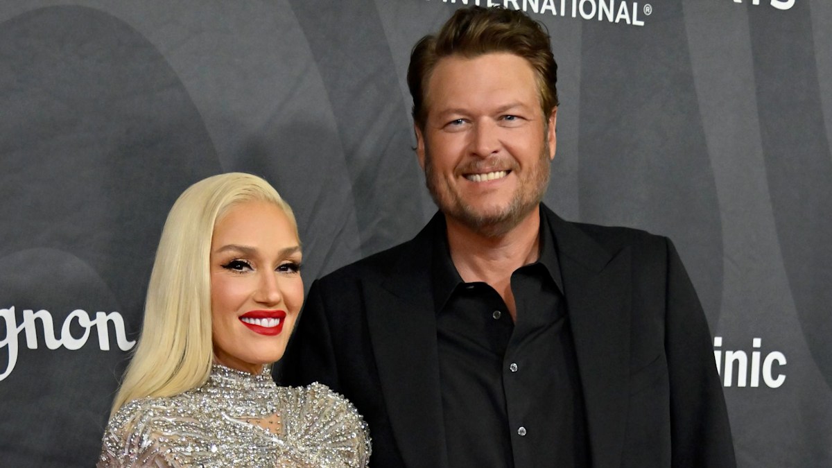 Gwen Stefani looks phenomenal in sheer crystal mini dress for date ...