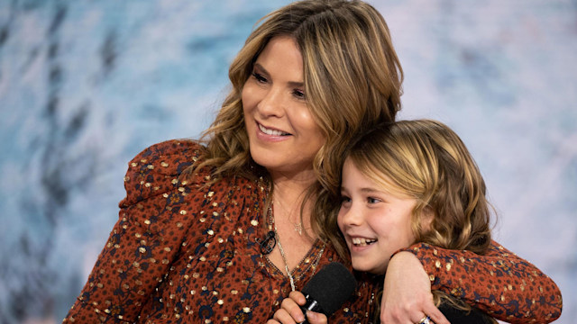 Jenna Bush Hager with her daughter Mila on the Today Show