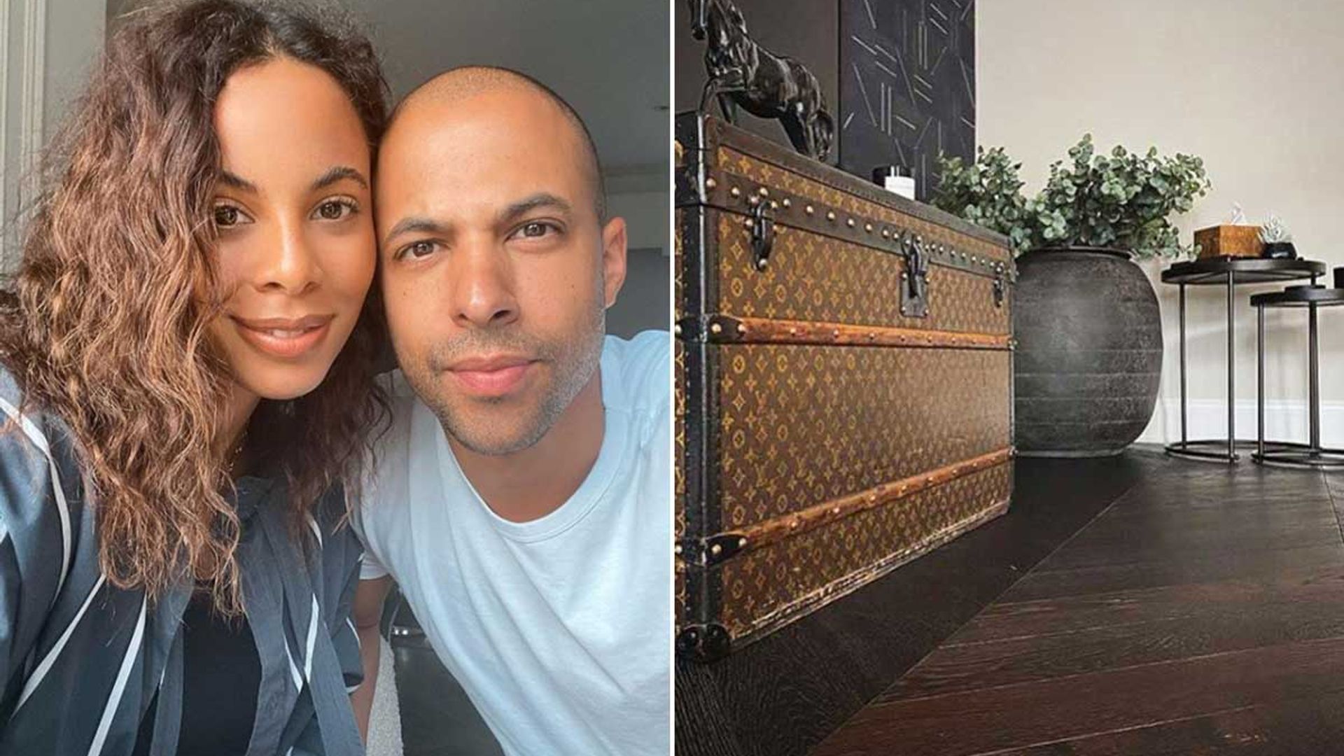 Rochelle Humes debuts stunning living room at new home with Marvin
