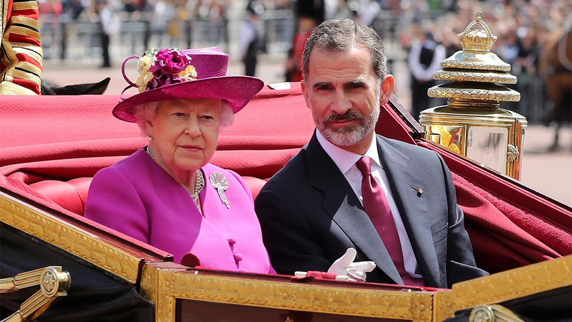 queen elizabeth ii and king of spain 