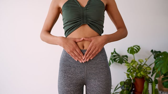 Woman doing yoga