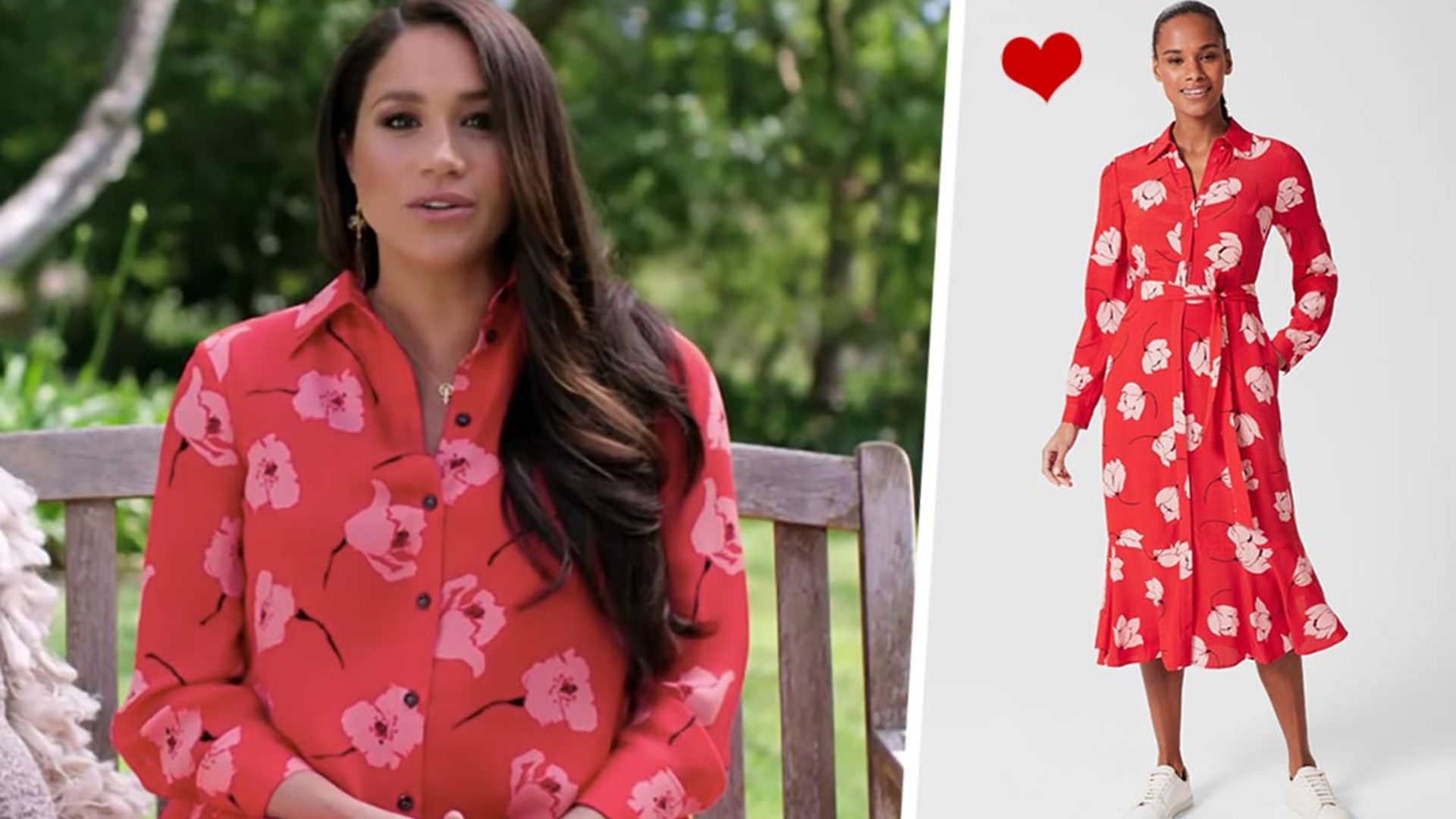 Loved Meghan Markle’s floral shirt dress? We’ve found an almost identical lookalike - and it’s on sale