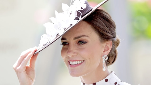 Princess Kate Middleton on June 17, 2022 in Ascot, England. (Photo by Chris Jackson/Getty Images)