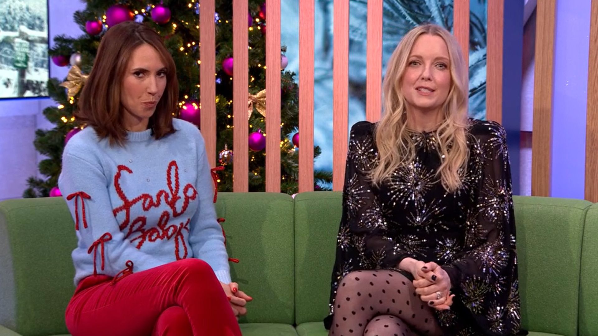 Alex Jones and Lauren Laverne on The One Show