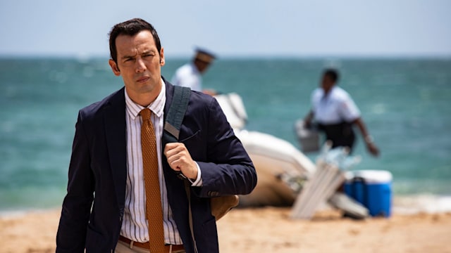 Ralf Little as DI Neville Parker in Death in Paradise