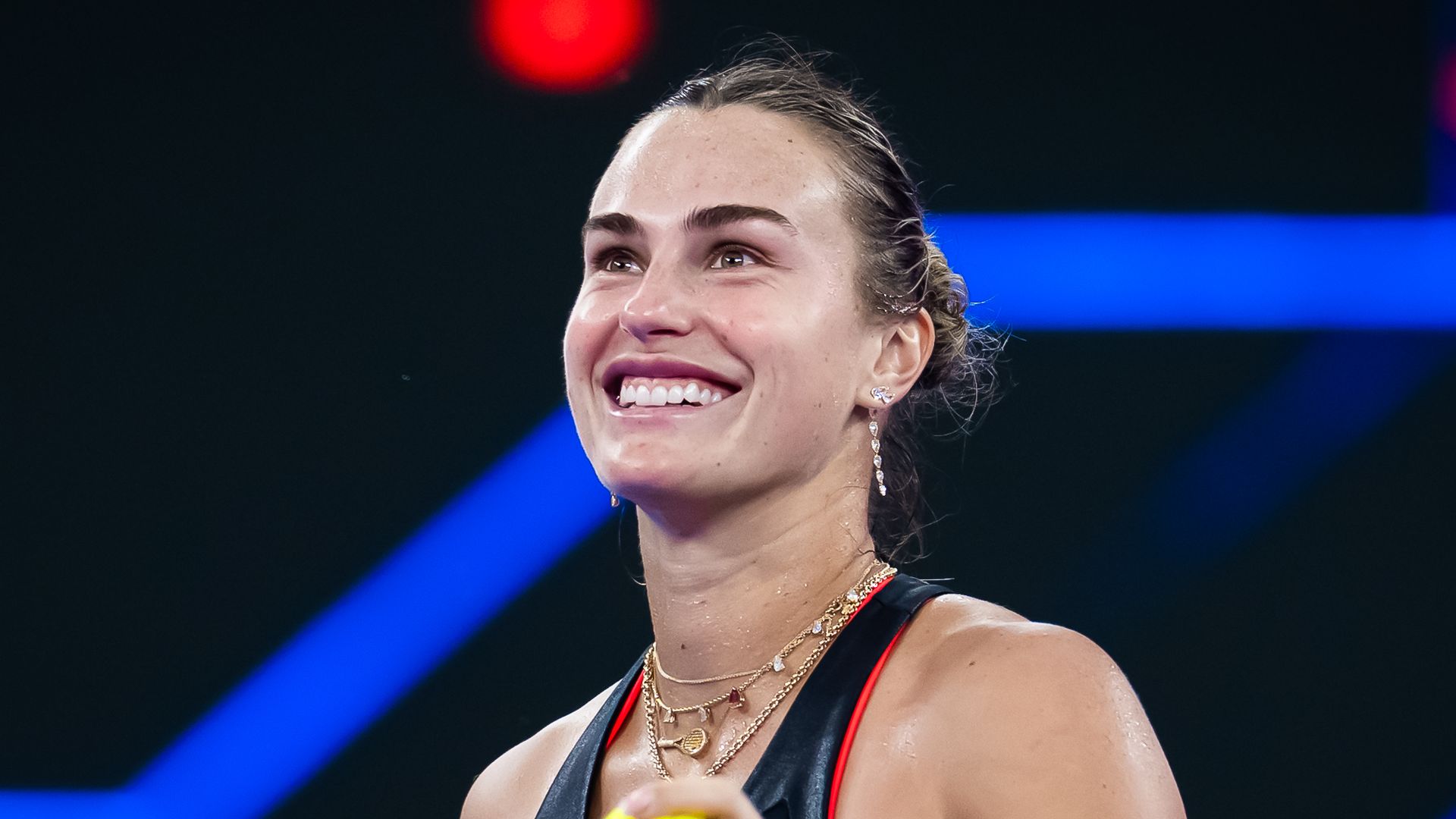 aryna sabalenka smiling