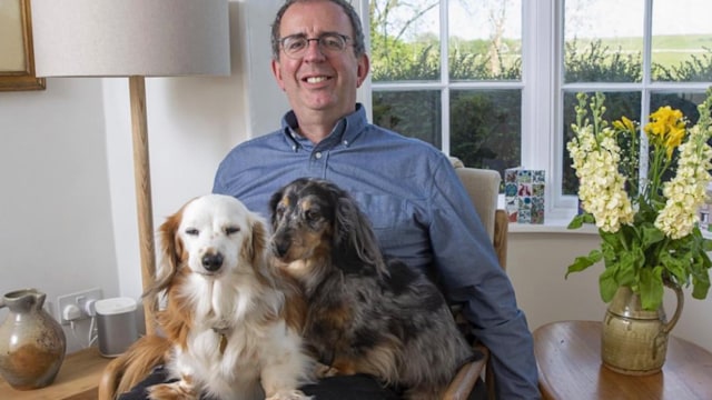 richard coles with dogs 