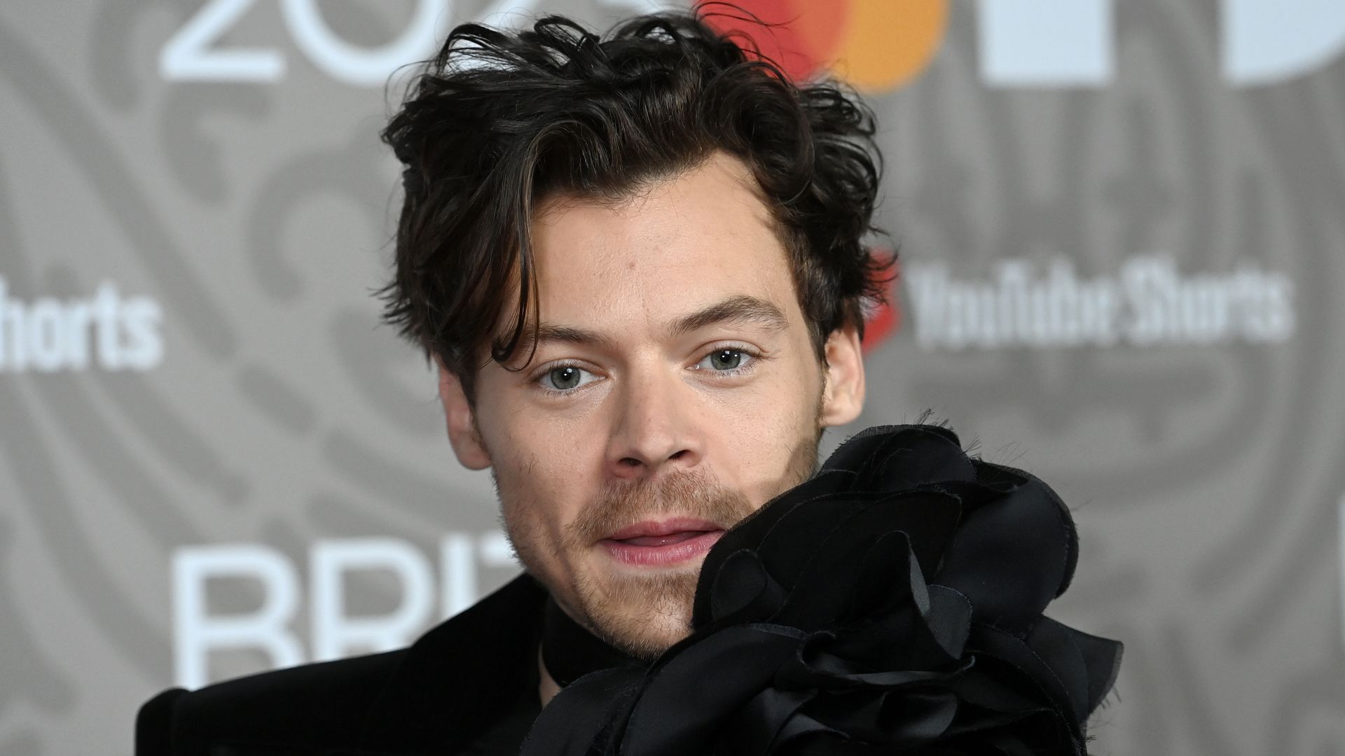 LONDON, ENGLAND - FEBRUARY 11: (EDITORIAL USE ONLY) Harry Styles attends The BRIT Awards 2023 at The O2 Arena on February 11, 2023 in London, England. (Photo by Dave J Hogan/Getty Images)