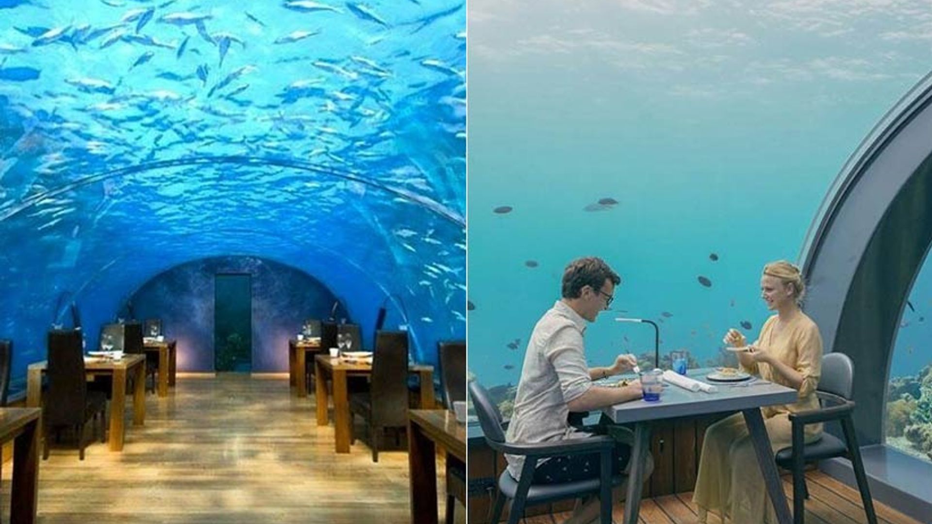 underwater restaurant maldives 1
