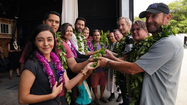 ncis hawaii cast together