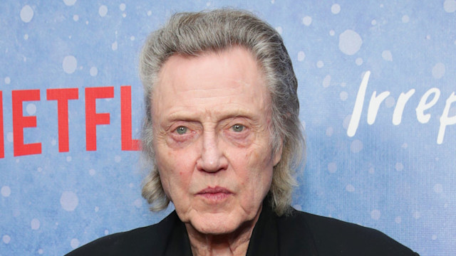 Christopher Walken at special screening in suit 