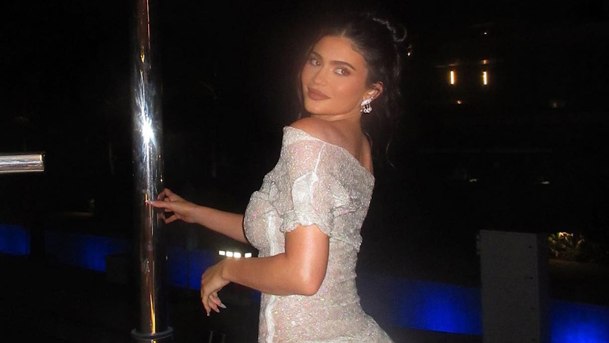 Kylie Jenner wears the ultimate nearly-naked birthday girl dress | HELLO!